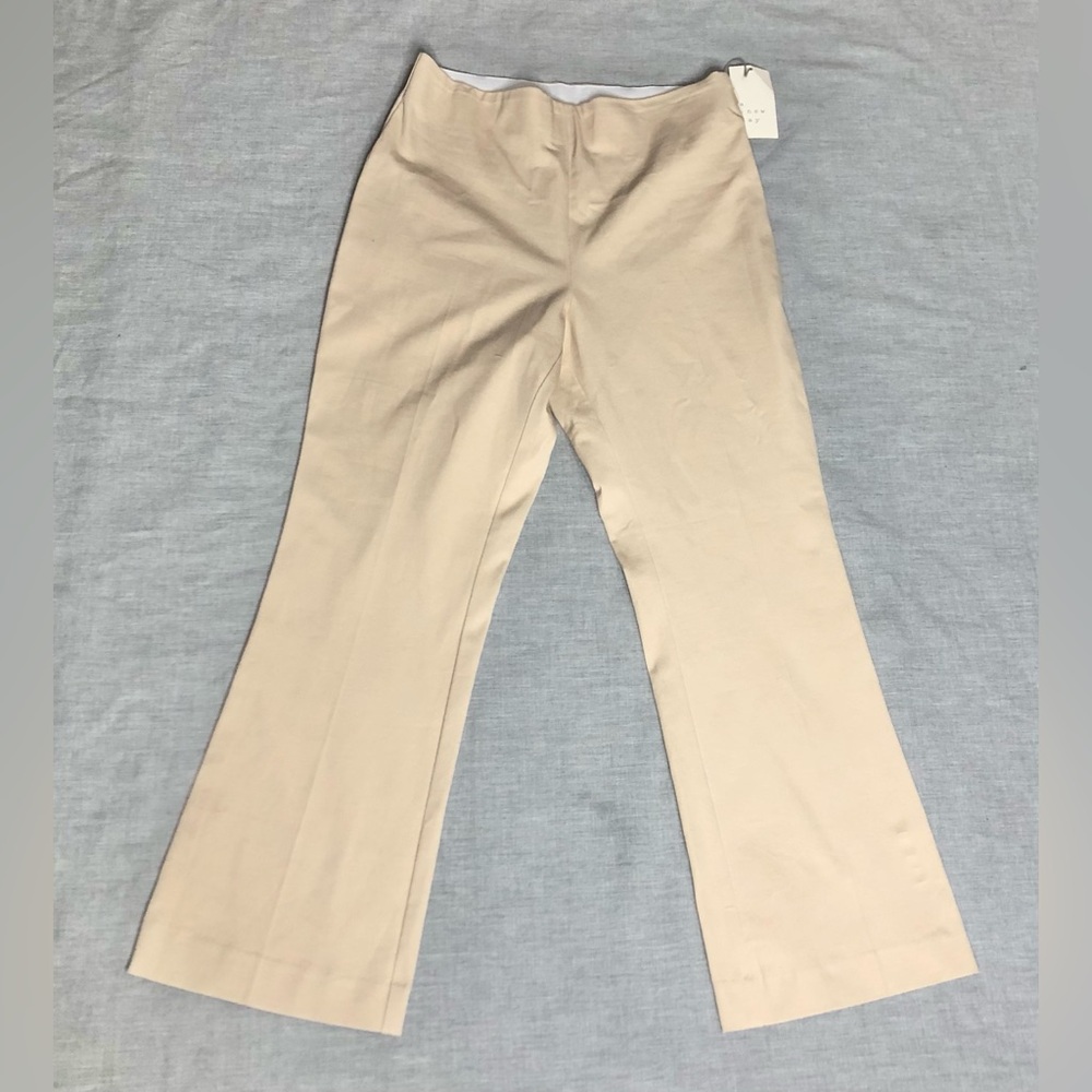 A New Day Pull-On Beige Trousers Size 6